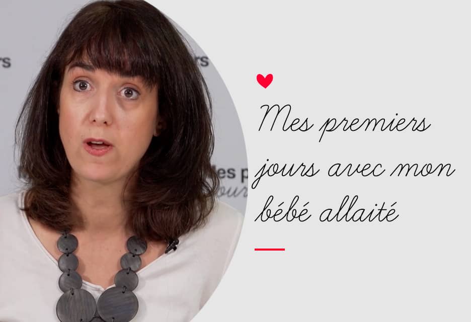 Mes premiers jours avec mon bébé allaité